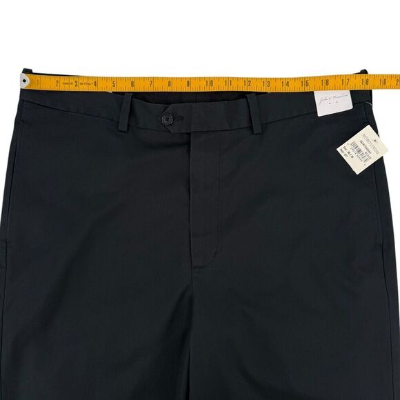 NWT John W. Nordstrom Men's Supima Cotton Chino Pants Black 36x30 - Picture 8 of 10